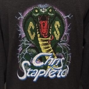 Chris Stapleton Official Concert Tour Hoodie Size M